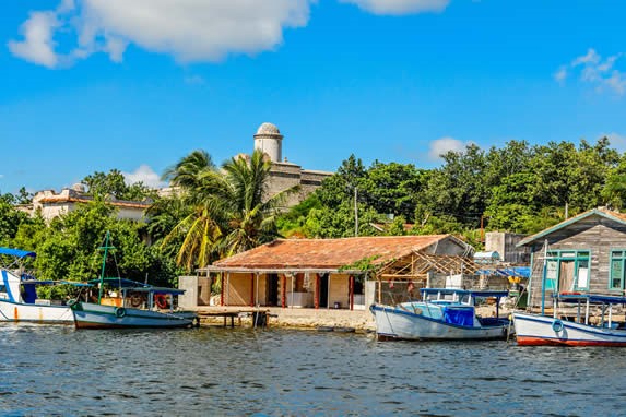 Barcos de pesca en Cienfuegos