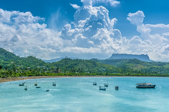Barcos pesqueros en Baracoa