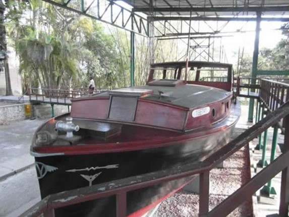 Boat view at Finca Vigia