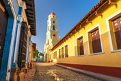 Vista de las calles de la ciudad de Trinidad