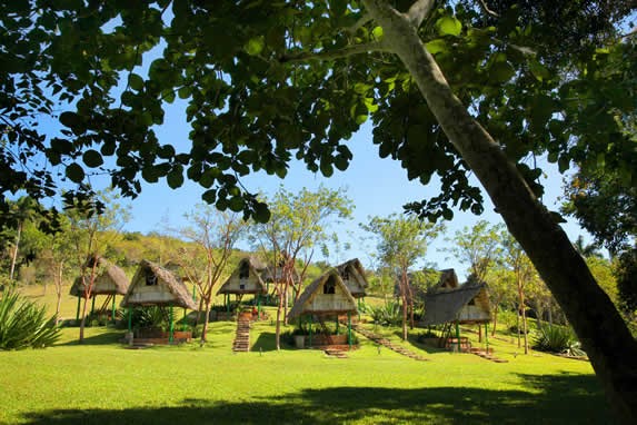Wooden houses in Viñales, Pinar del Rio