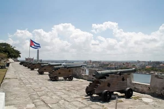 Cañones para la defensa de la fortaleza