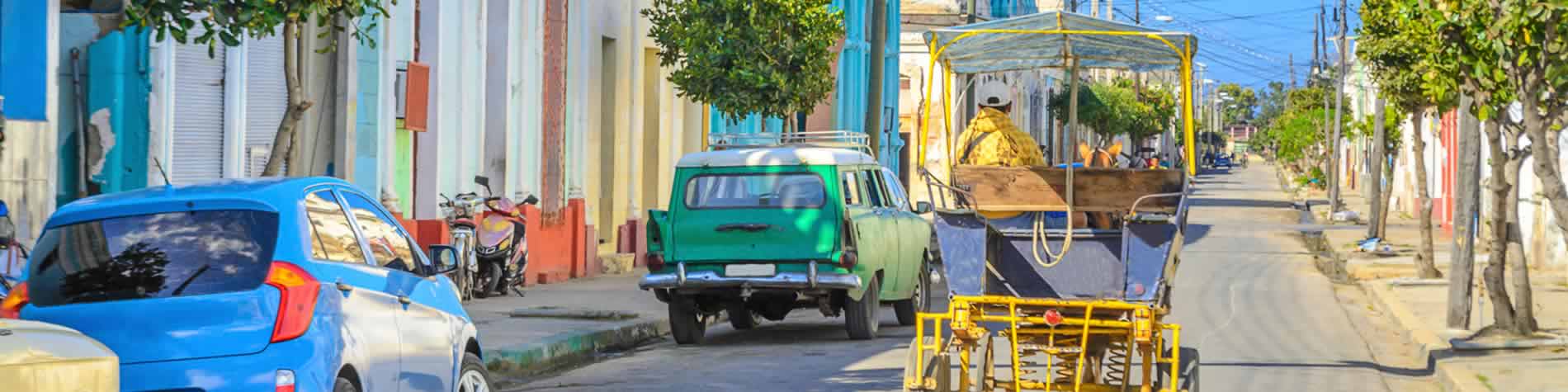 Vista de una calle de la ciudad