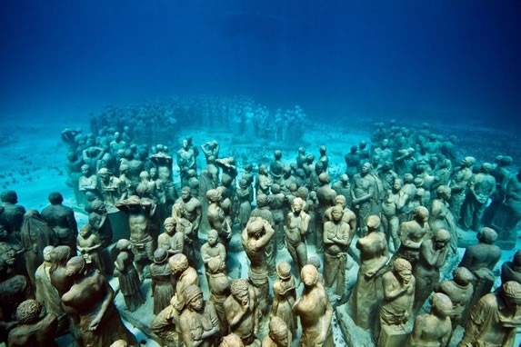 Underwater Museum - Cancun