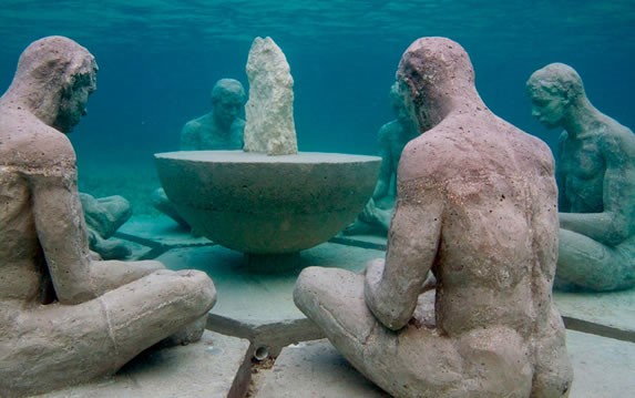 Underwater Museum - Cancun