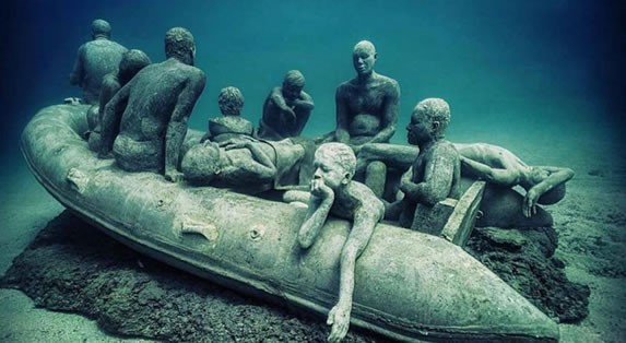 Underwater Museum - Cancun