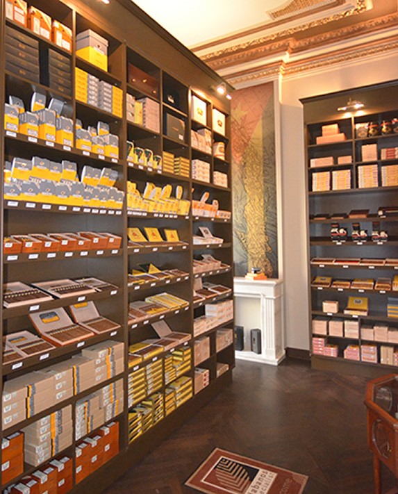 Interior de la casa del Habano