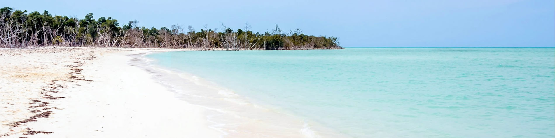 Vista Playa Cayo Levisa  en Pinar del Rio, Cuba