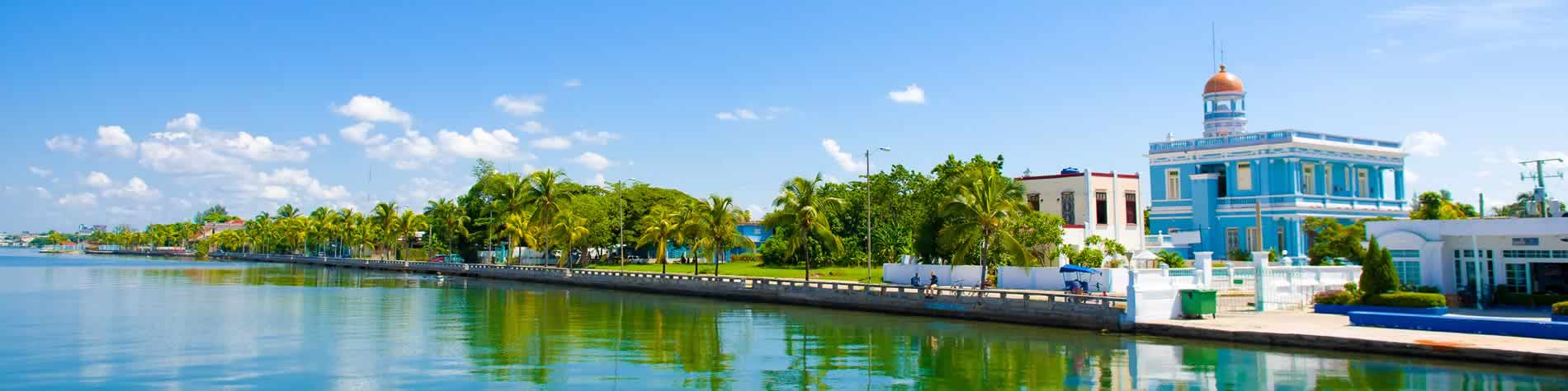 View of the tennis and yatch club building