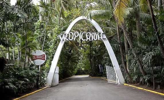 View of the Tropicana cabaret entrance