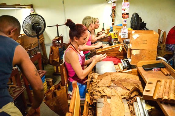 Proceso de elaboración de los tabacos 