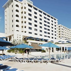 View of the Occidental Tucancun hotel