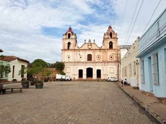 Facade of the Cathedral of Camagüey