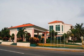 Hotel facade view