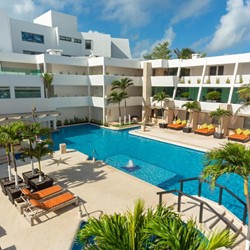 Flamingo Cancun Resort - View from Room Balcony