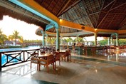 Restaurant near the pool in the hotel