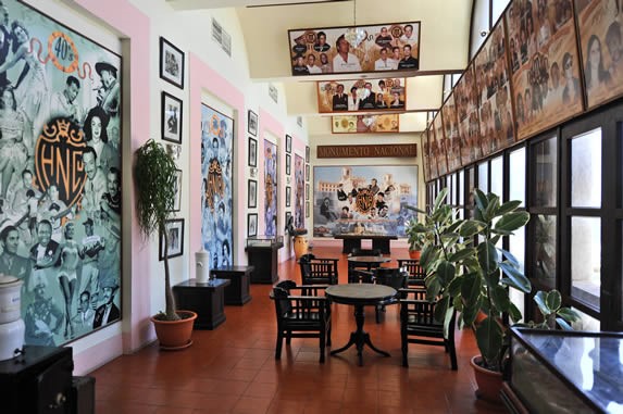 View of the interior of the Hotel Nacional de Cuba