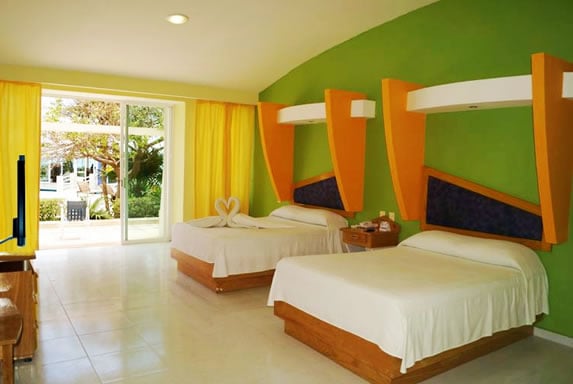 Hotel suite room