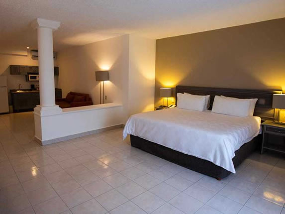 Studio rooms in the hotel