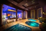 jacuzzis in the hotel spa