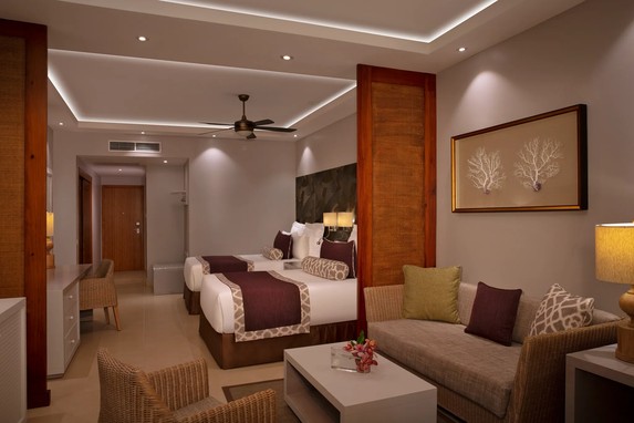 Dreams Royal Beach - habitación con dos camas