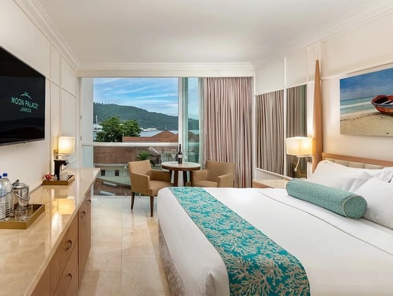 Moon Palace Jamaica - vista general con cama y