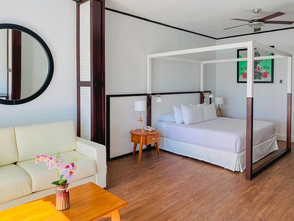 Ocean Blue & Sand - Junior Suite Garden View cama