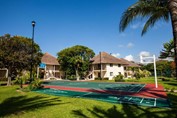 Tennis court at the Allegro Playacar hotel