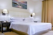 View of the interior of the hotel room