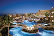 View of the hotel pool