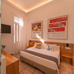 Interior de la habitación del hotel