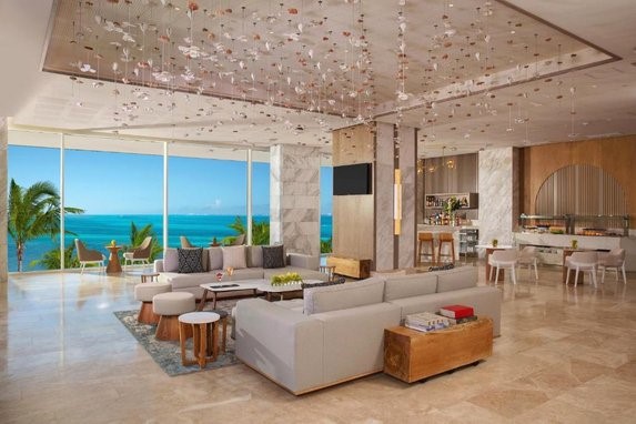 Hotel lobby and reception