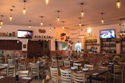 Interior of the hotel restaurant