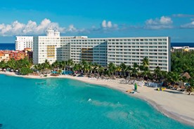 Aerial view of the hotel