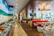 Interior del restaurante del hotel