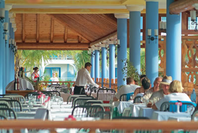 Restaurante del Hotel Starfish Cayo Santa María