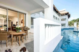 hotel room terrace