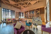Interior view of the hotel bar