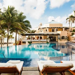 View of hotel and pool