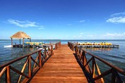View of the hotel dock