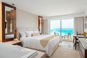 View of room with ocean view