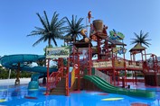 Water park for children in the hotel