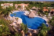 Bahia Principe pool and gardens aerial