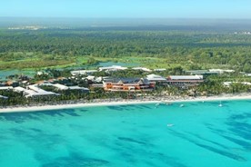 Playa y mar turquesa en Barcelo Bavaro Palace