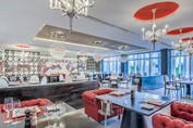 Restaurant dining room at Melia Internacional