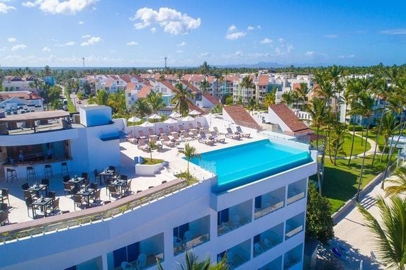 Whala!bavaro piscina en azotea y terraza