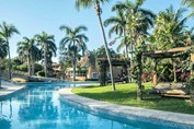 View of the hotel pool