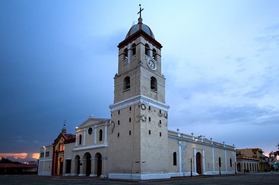 Facade of the San Salvador de Bayamo Church