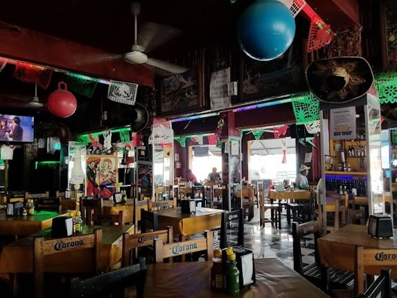 View of the interior of the Kahlua restaurant