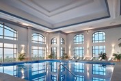 Indoor pool at the hotel